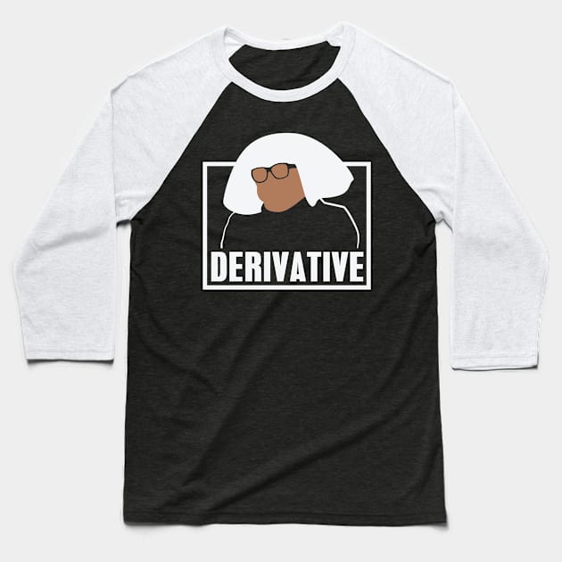 Lets be Frank, modern art is derivative unoriginal BS white Baseball T-Shirt by Daribo